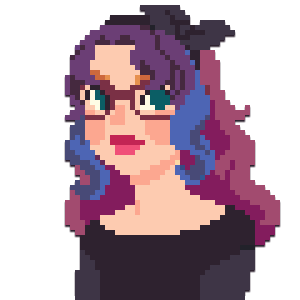 amy eastment UX design consultant pixel portrait