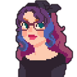amy eastment UX design consultant pixel portrait